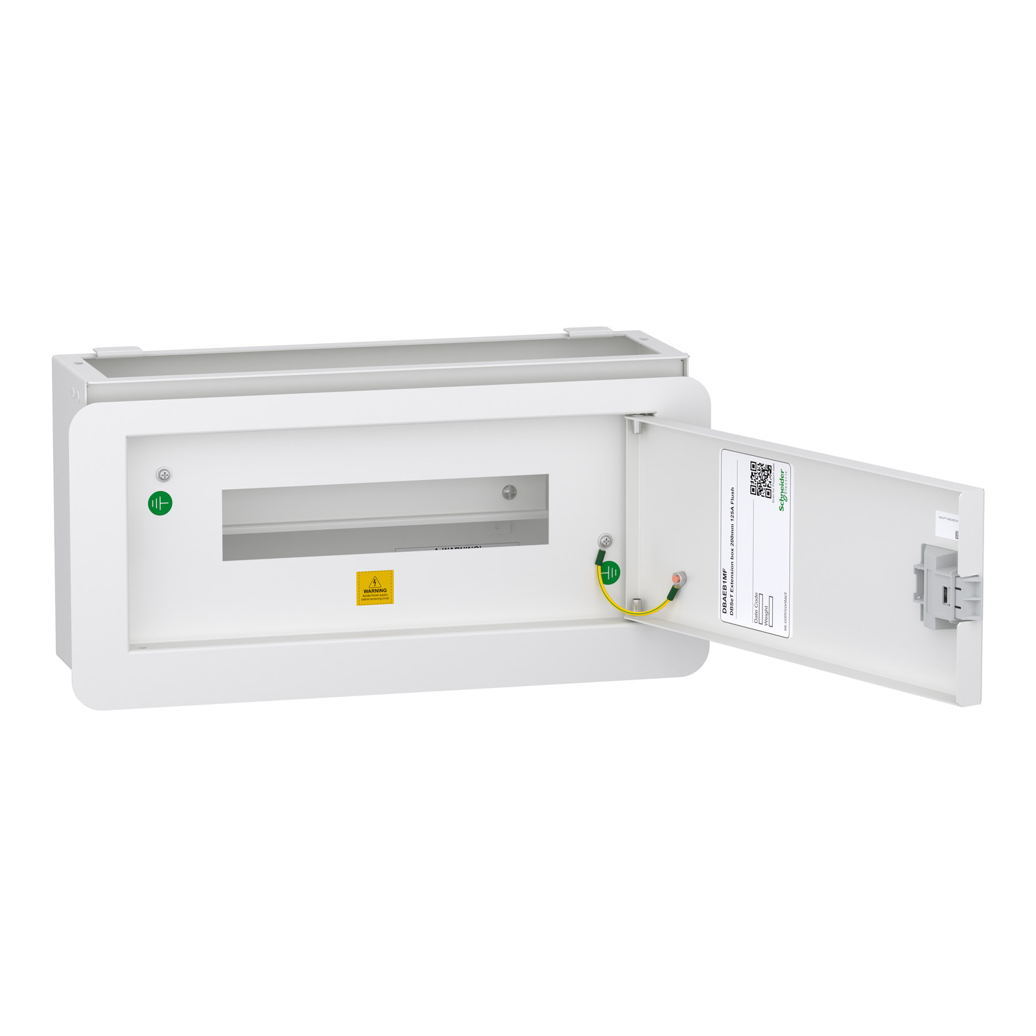 DBAEB1MF Schneider Electric  Extension box, DBSet, 125A, 200mm, flush mount