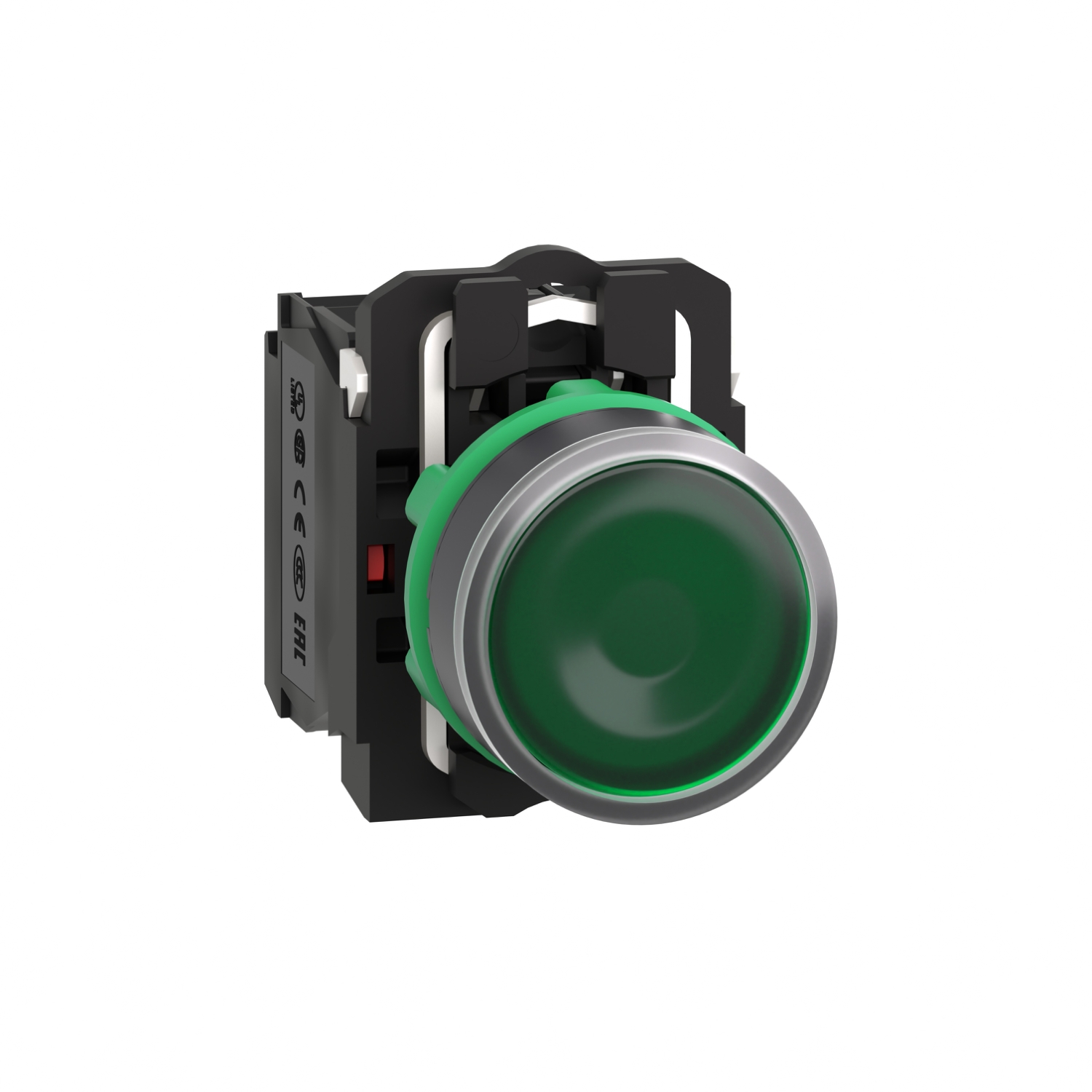 XB5AW33M5 Schneider Electric Illuminated push button, plastic, flush, green
