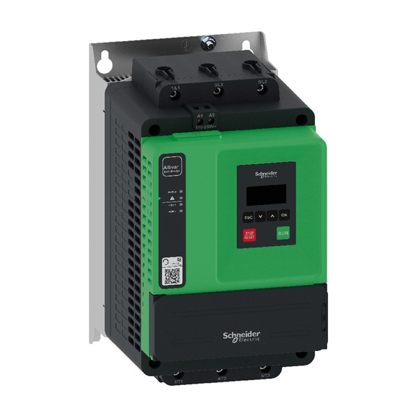 ATS430D75S6 Schneider Electric Soft starter, Altivar Soft Starter ATS430, 75A, 208 to 600V AC, control supply 110 to 230V AC
