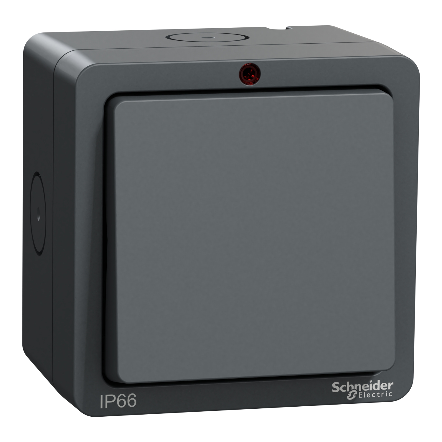 LWP1614 Schneider Electric LWP1614 Product picture Schneider Electric Intermediate Switch, Lisse weatherproof, IP66, 1 gang, 10AX, grey