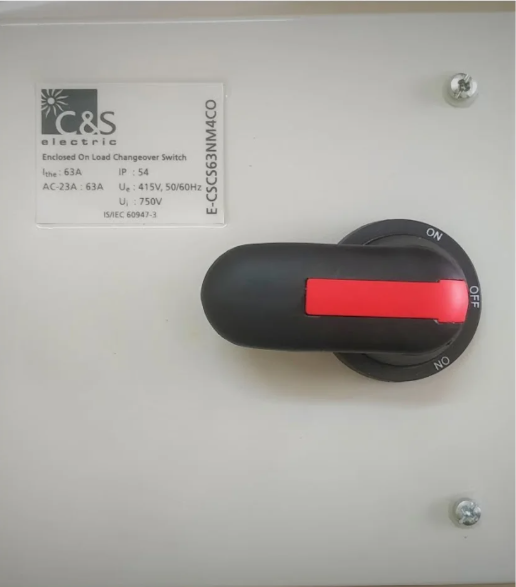 800A 4Pole Changeover Rotary CSCS800K4CO C&S
