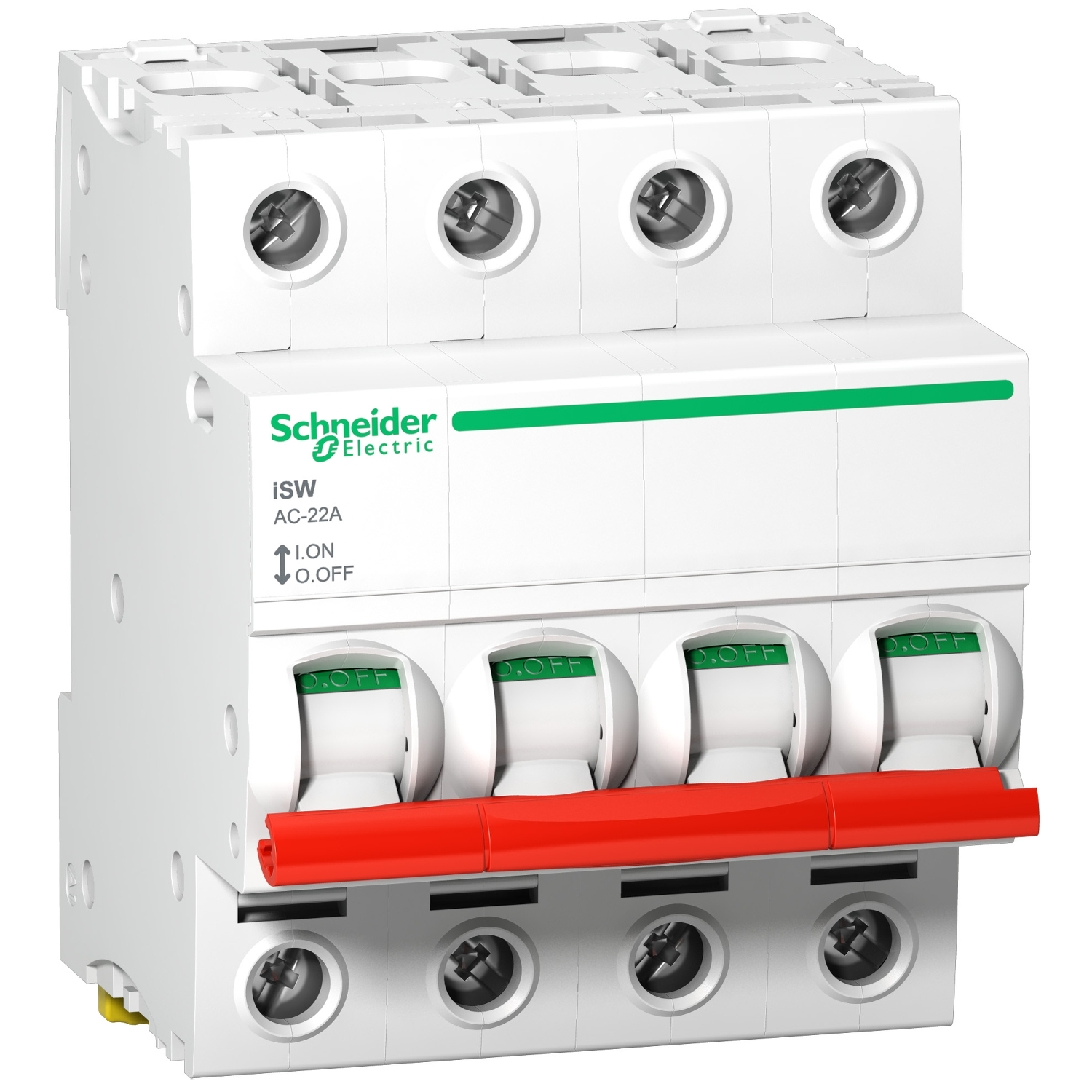 A9S66491 Schneider Electric switch disconnector iSW - 4P - 100 A - 415 V